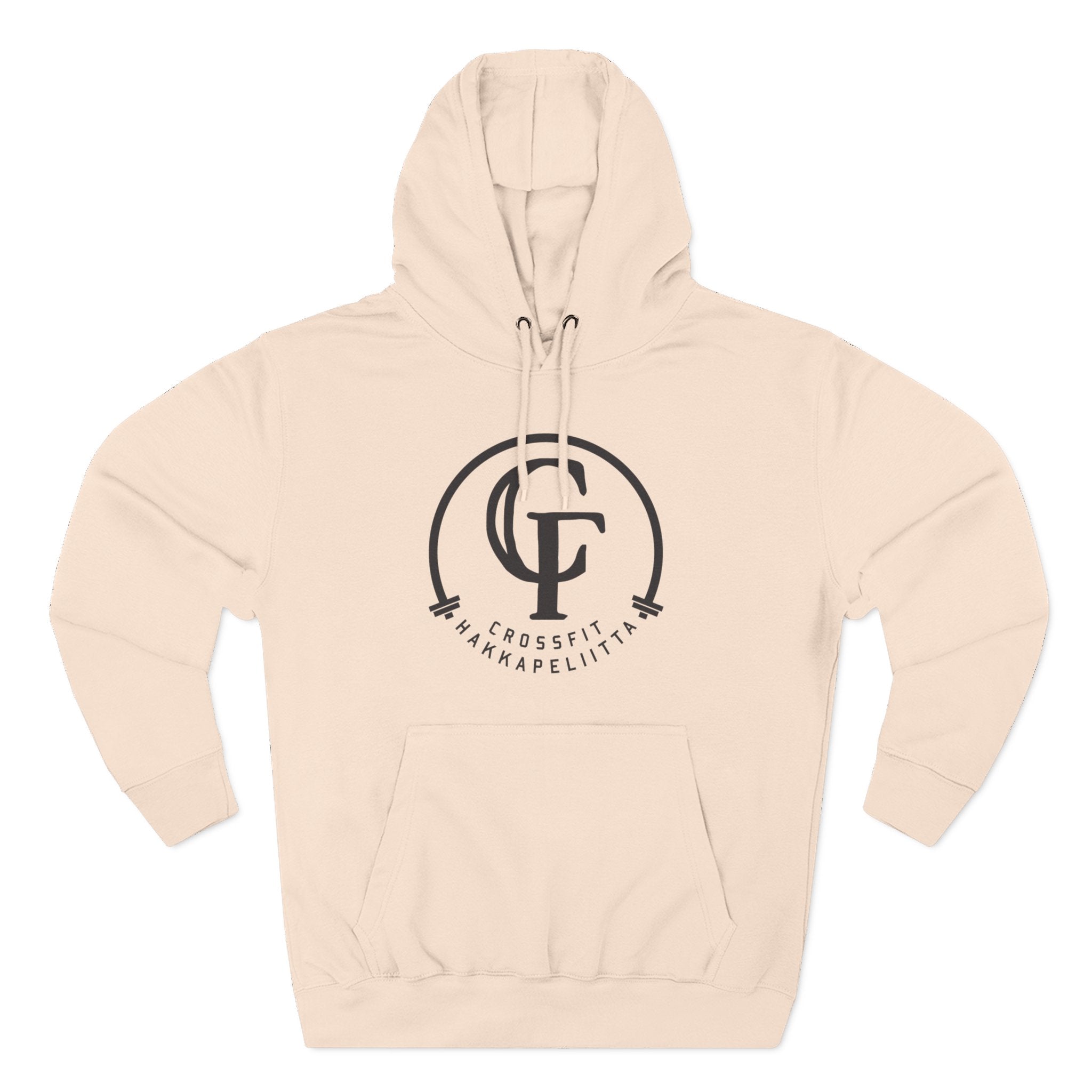Classic Logo Three-Panel Fleece Hoodie (15 colors, 7 sizes)