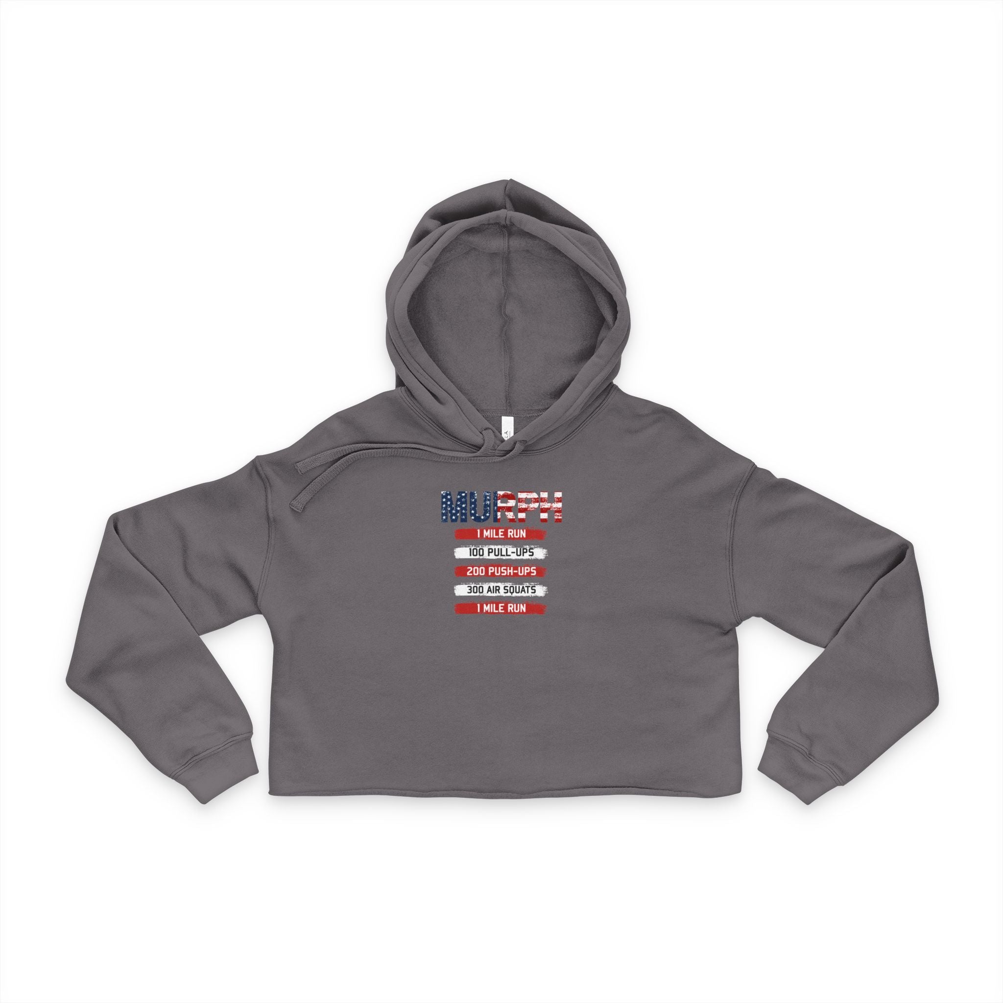 Murph Women's Bella + Canvas Cropped Hoodie