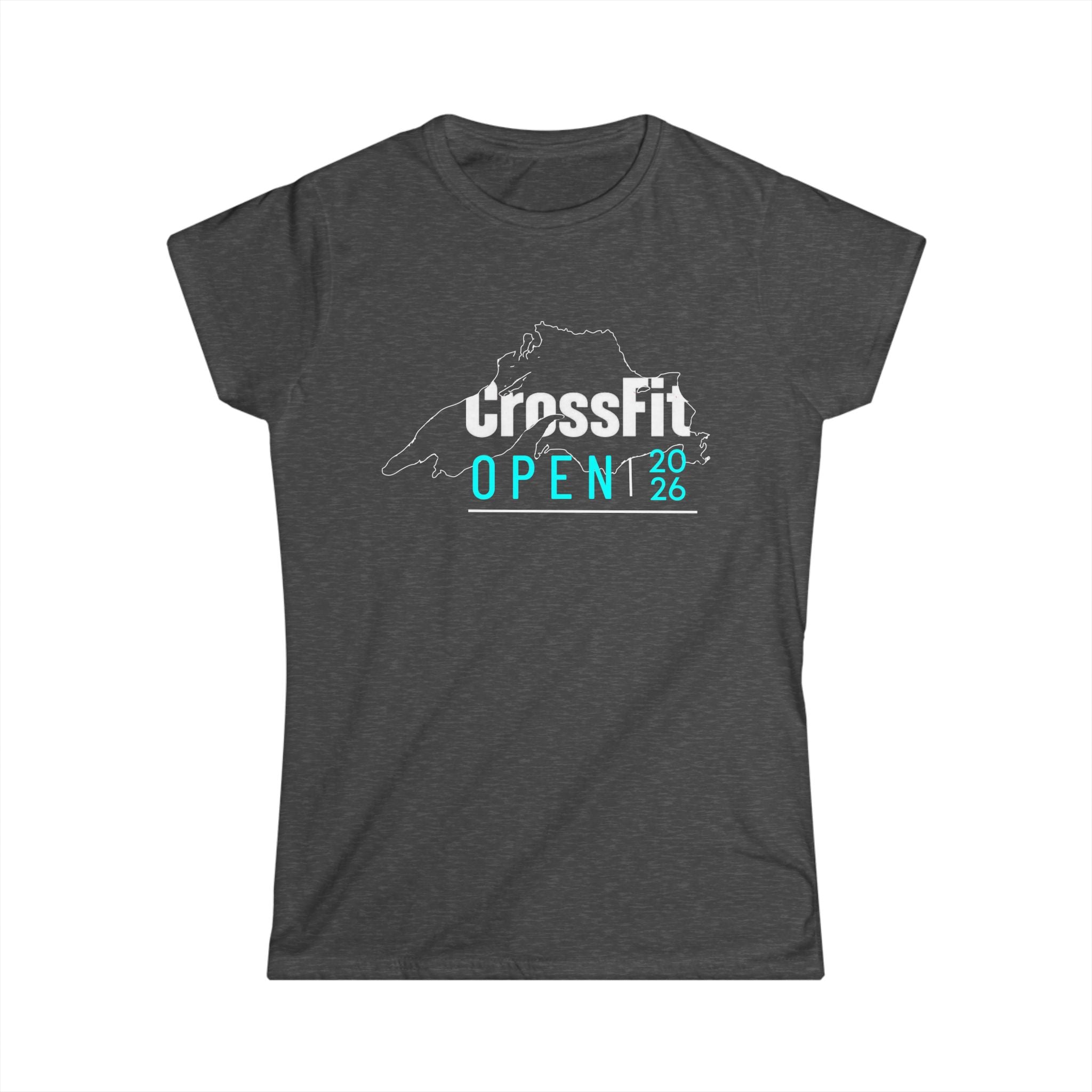 CrossFit Open Superior Logo Women's Softstyle Tee (8 colors, 5 sizes)