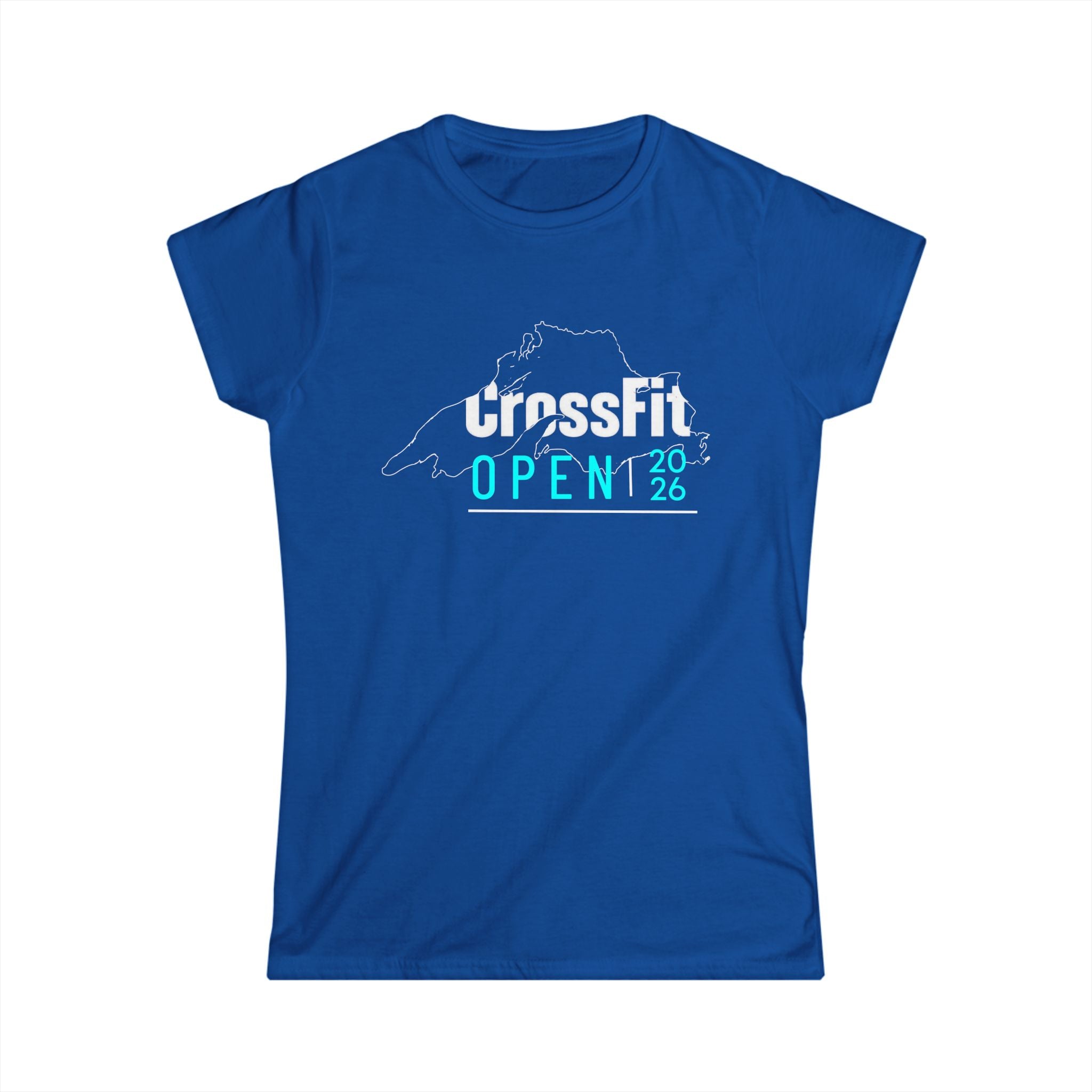 CrossFit Open Superior Logo Women's Softstyle Tee (8 colors, 5 sizes)