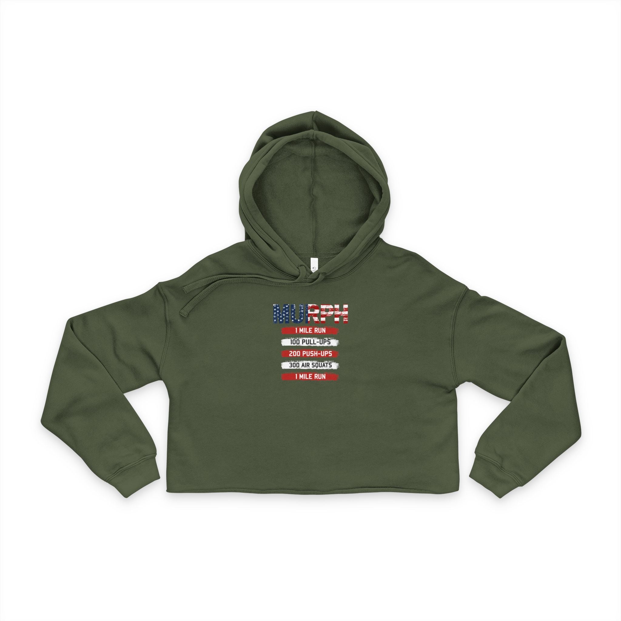 Murph Women's Bella + Canvas Cropped Hoodie