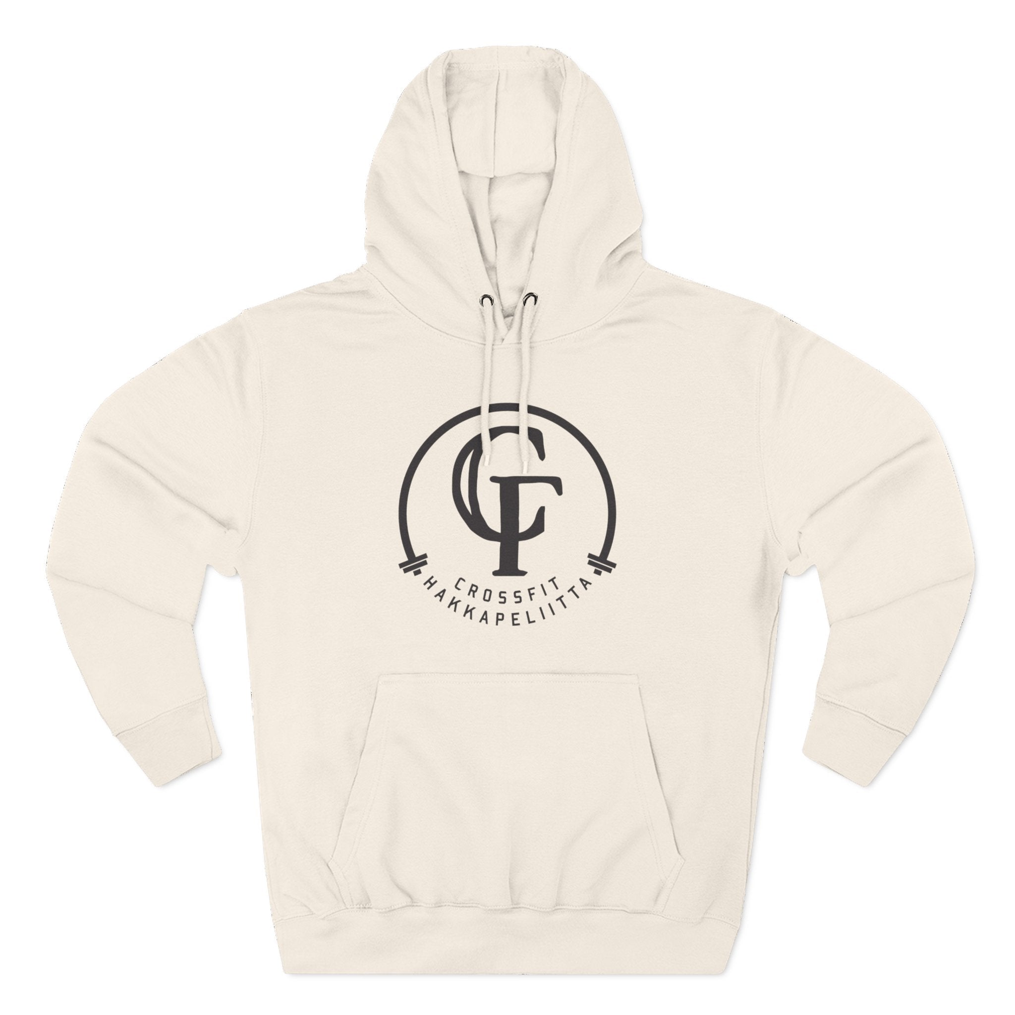 Classic Logo Three-Panel Fleece Hoodie (15 colors, 7 sizes)