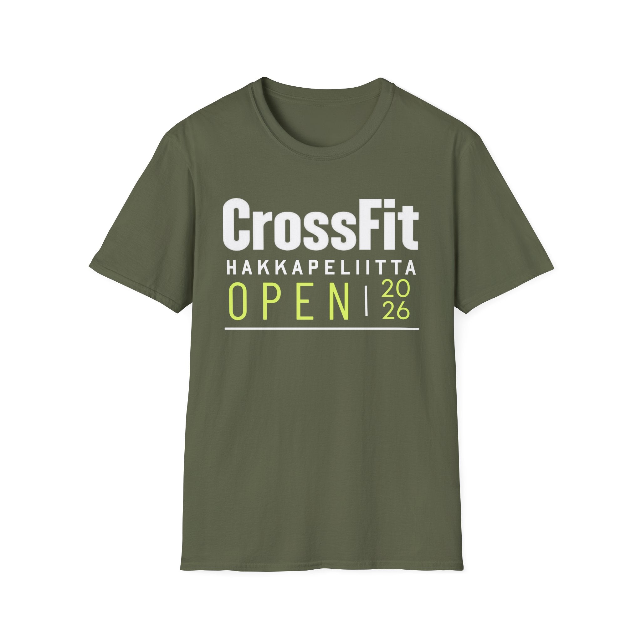 CrossFit Open Unisex Softstyle T-Shirt (7 colors, 6 sizes)