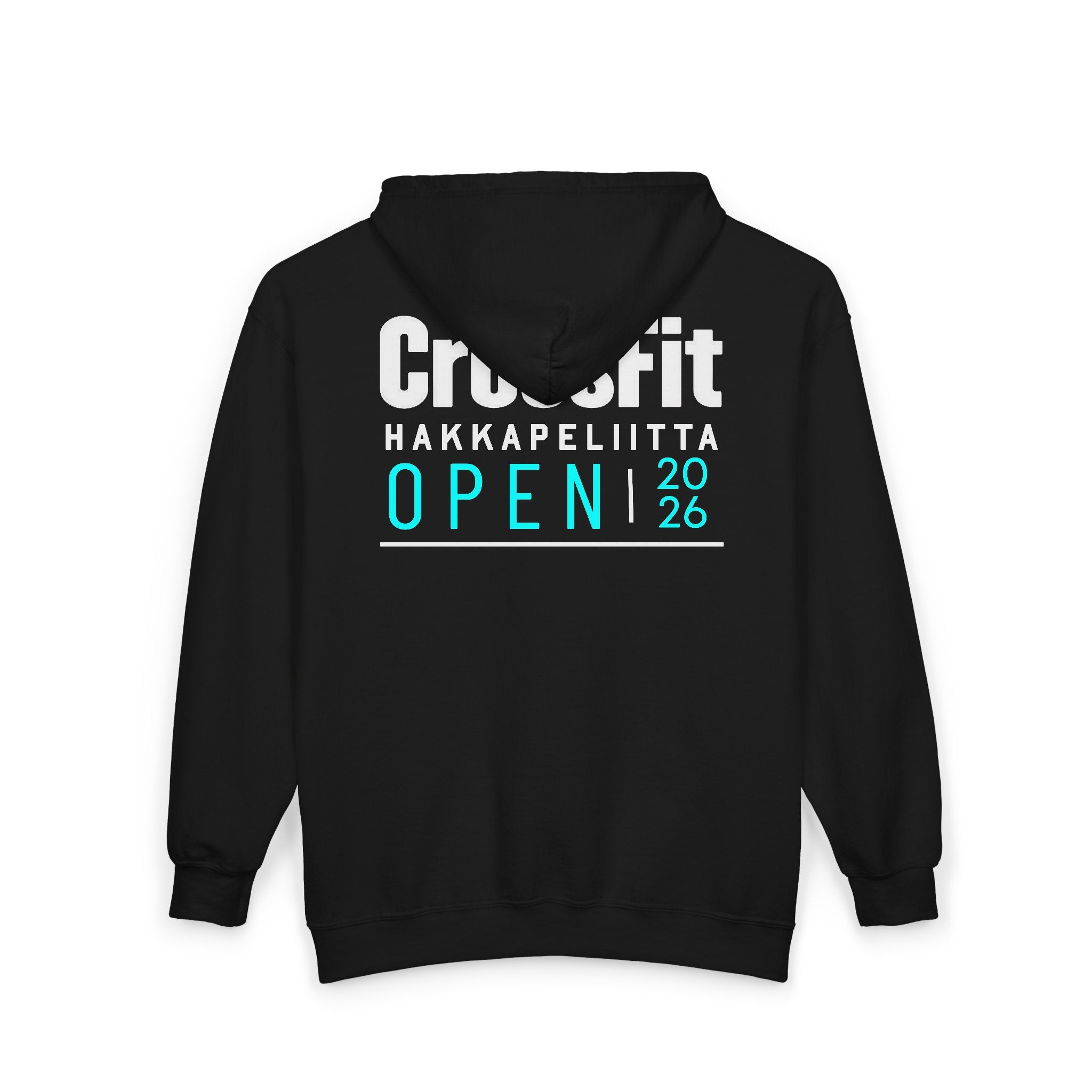 CrossFit Open Stylish Unisex Zip-Up Hoodie (3 colors, 5 sizes)