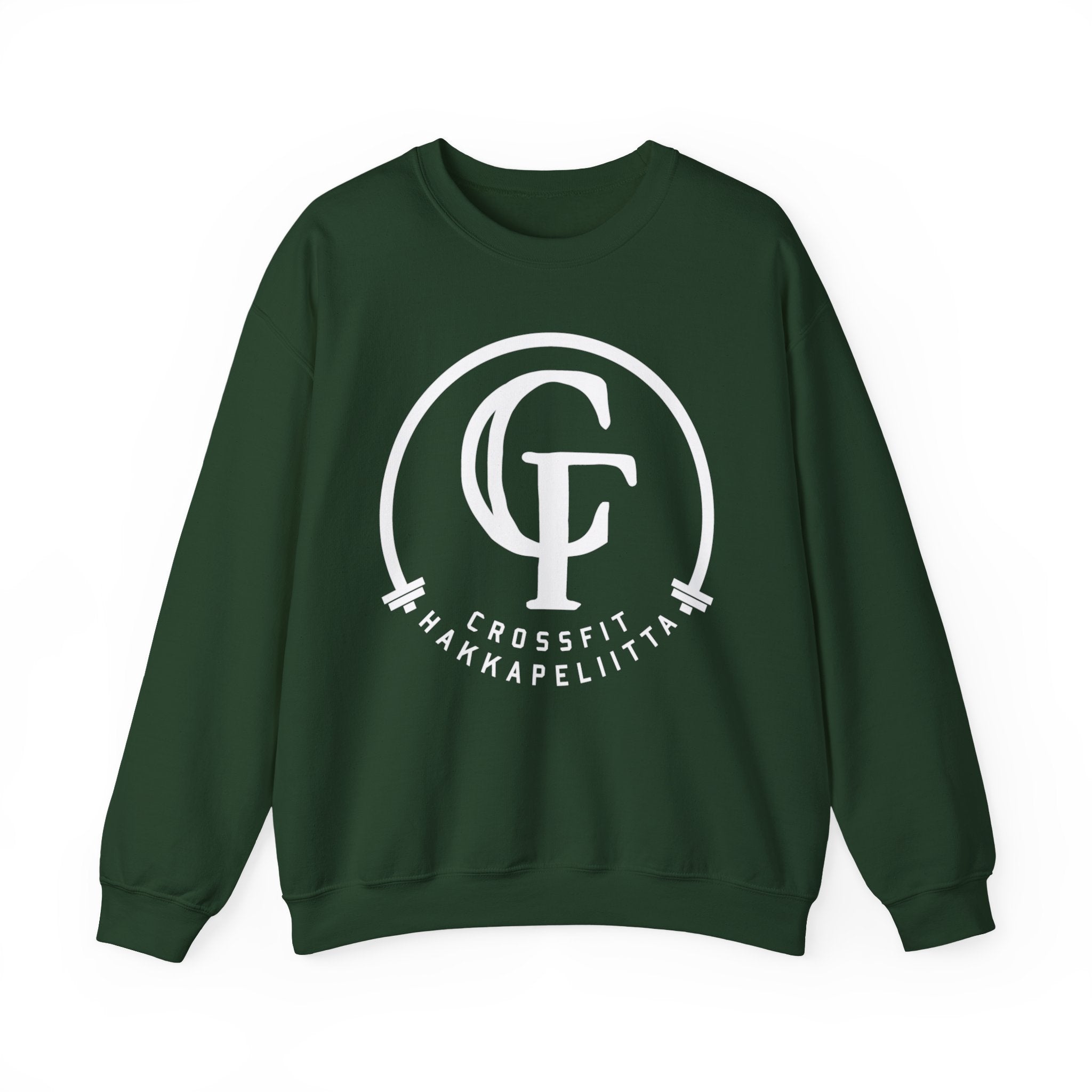 Classic Logo Unisex Pull-Over Crew Neck Heavy Blend Sweatshirt (10 colors, 5 sizes)