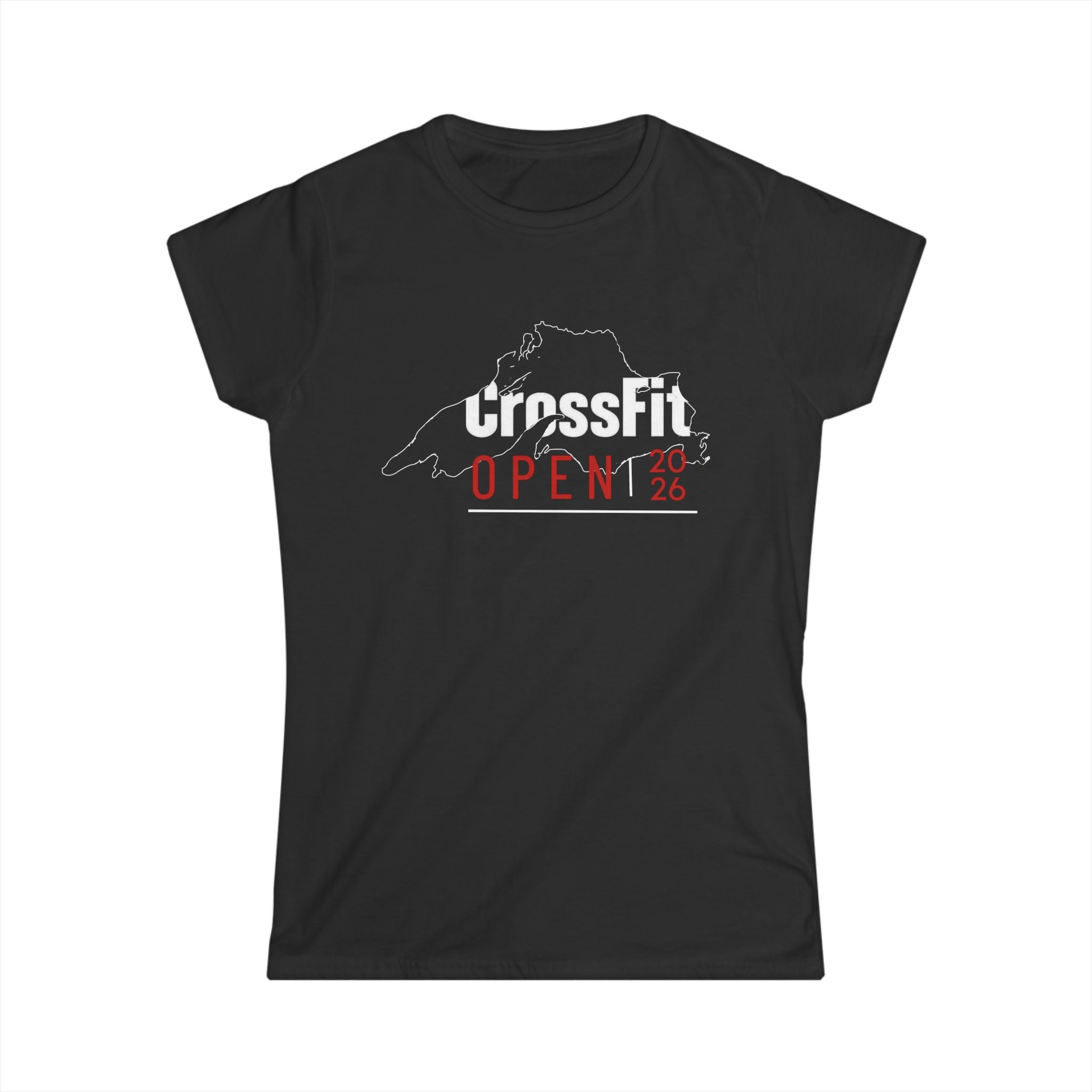CrossFit Open Superior Logo Women's Softstyle Tee (8 colors, 5 sizes)