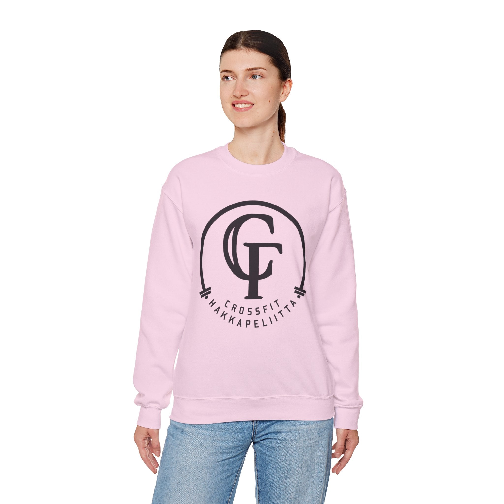 Classic Logo Unisex Pull-Over Crew Neck Heavy Blend Sweatshirt (10 colors, 5 sizes)