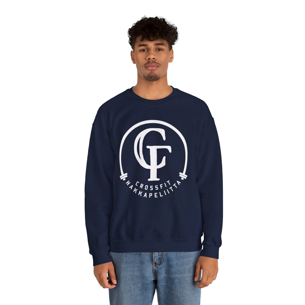 Classic Logo Unisex Pull-Over Crew Neck Heavy Blend Sweatshirt (10 colors, 5 sizes)