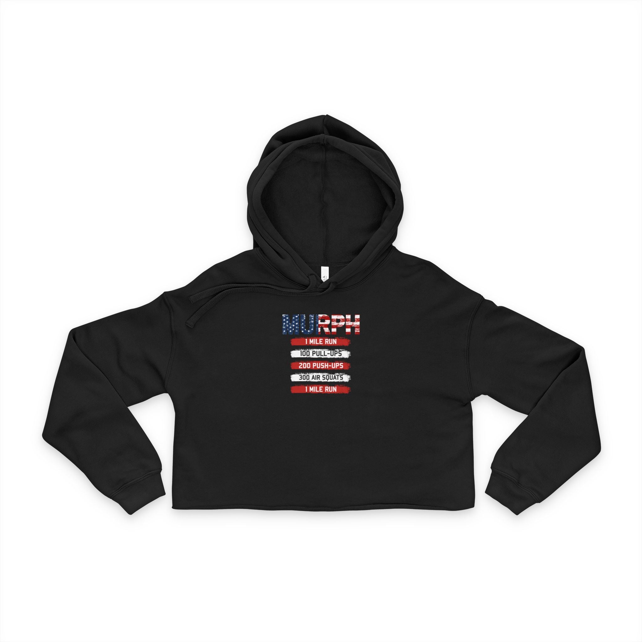 Murph Women's Bella + Canvas Cropped Hoodie
