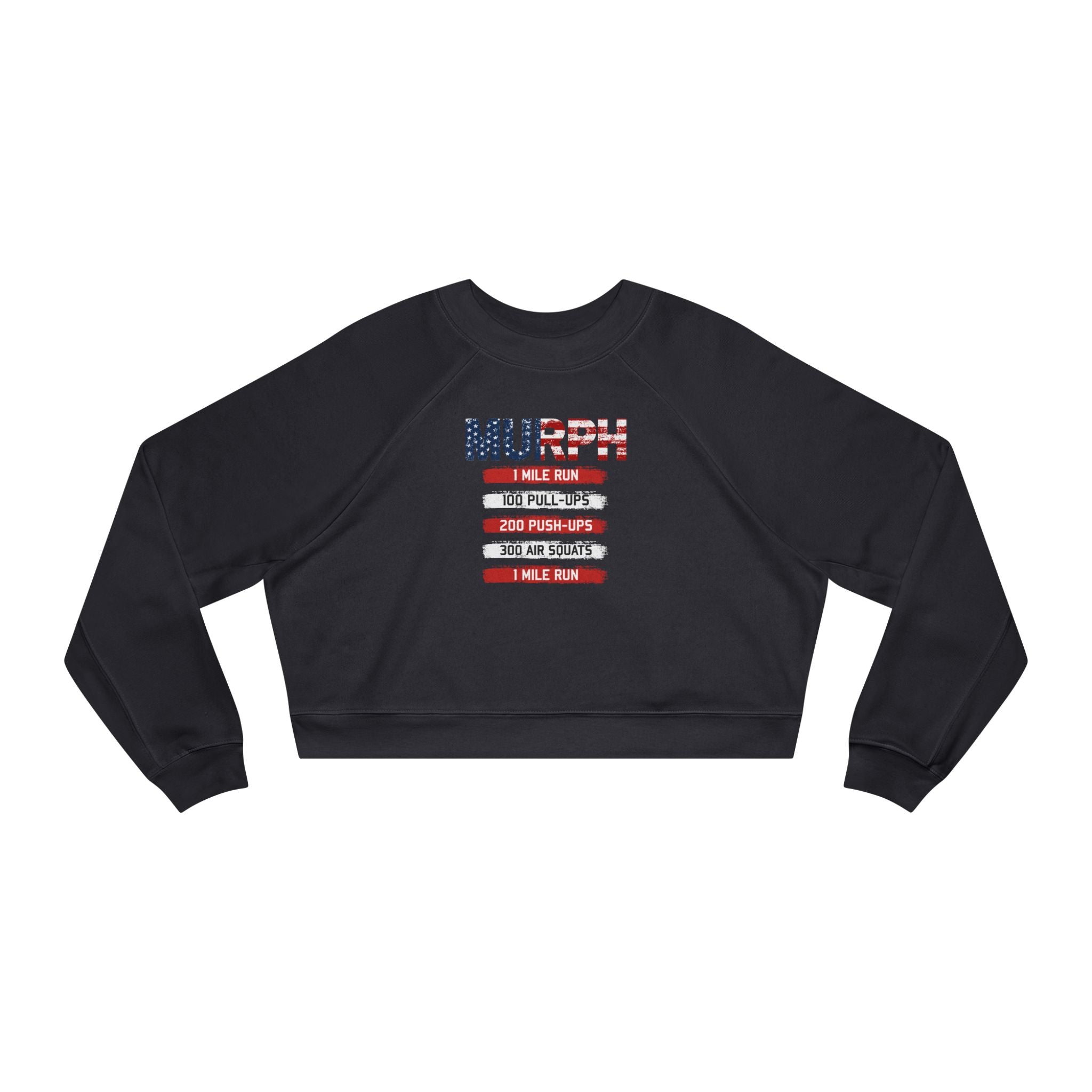 Murph Women's Bella + Canvas Cropped Sweatshirt (5 colors, 5 sizes)