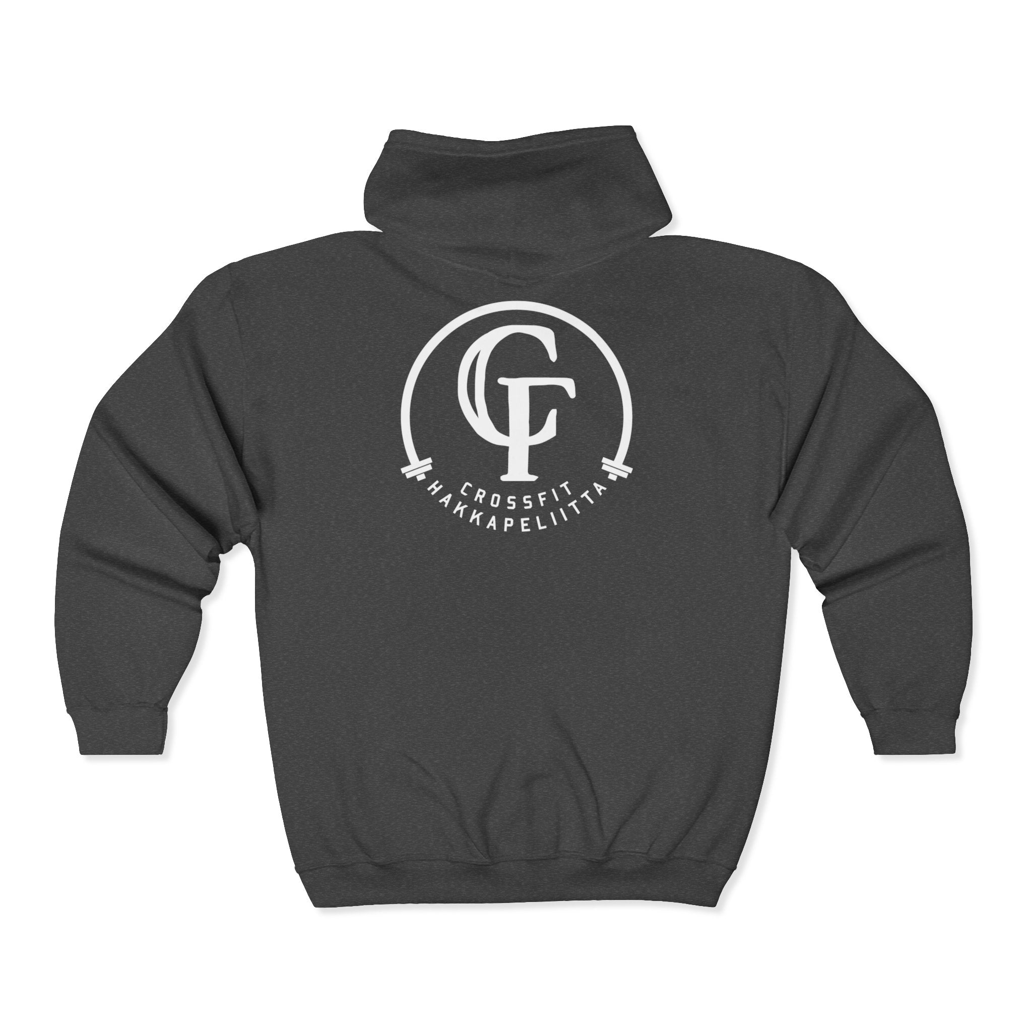 Classic Logo Stylish Unisex Zip-Up Hoodie (4 colors, 5 sizes)