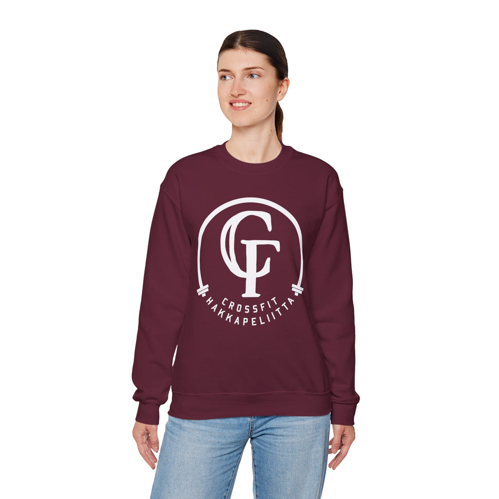 Classic Logo Unisex Pull-Over Crew Neck Heavy Blend Sweatshirt (10 colors, 5 sizes)