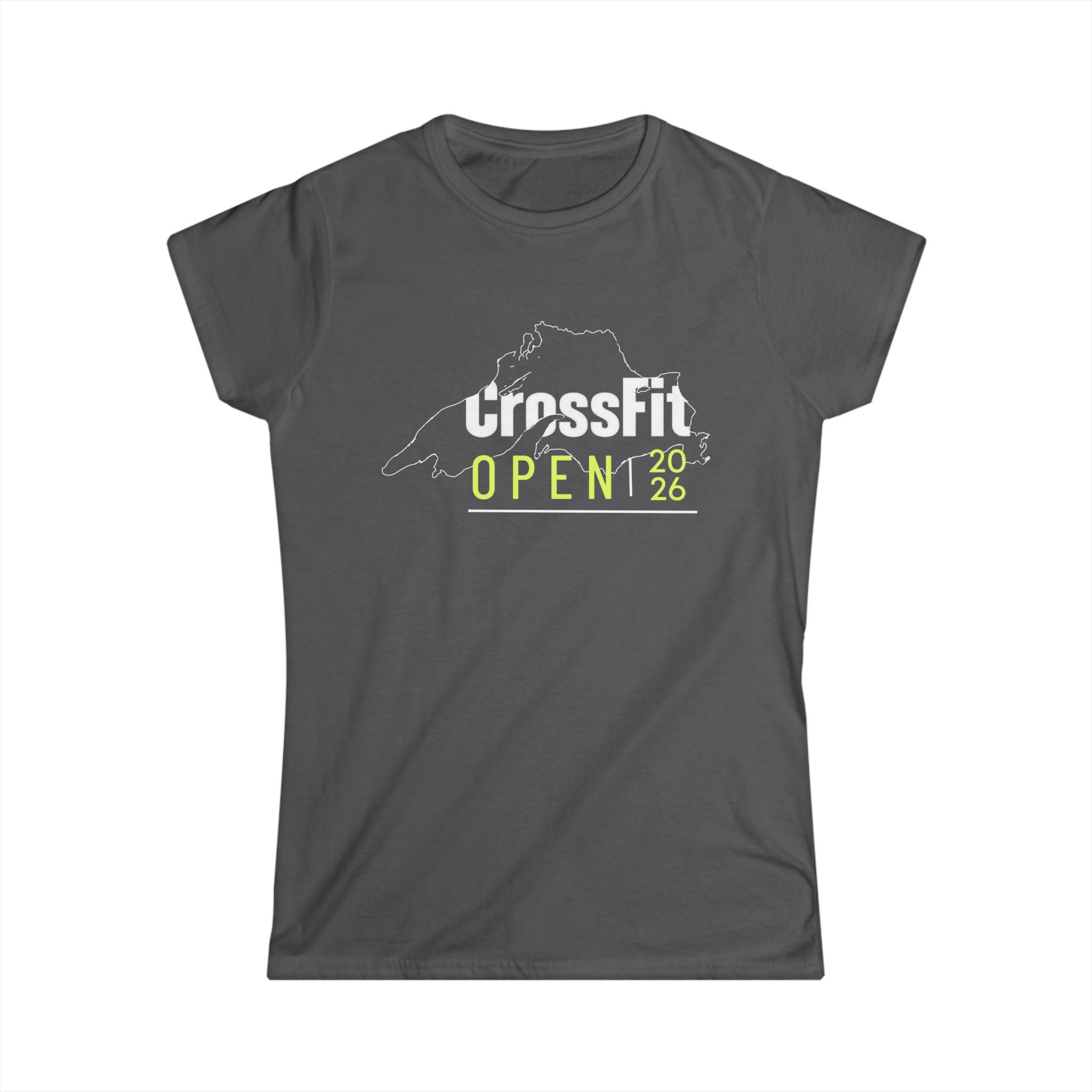 CrossFit Open Superior Logo Women's Softstyle Tee (8 colors, 5 sizes)
