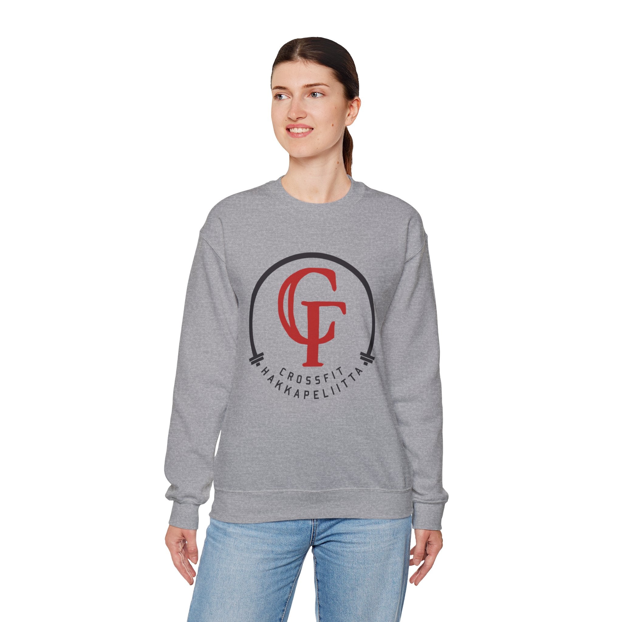 Classic Logo Unisex Pull-Over Crew Neck Heavy Blend Sweatshirt (10 colors, 5 sizes)