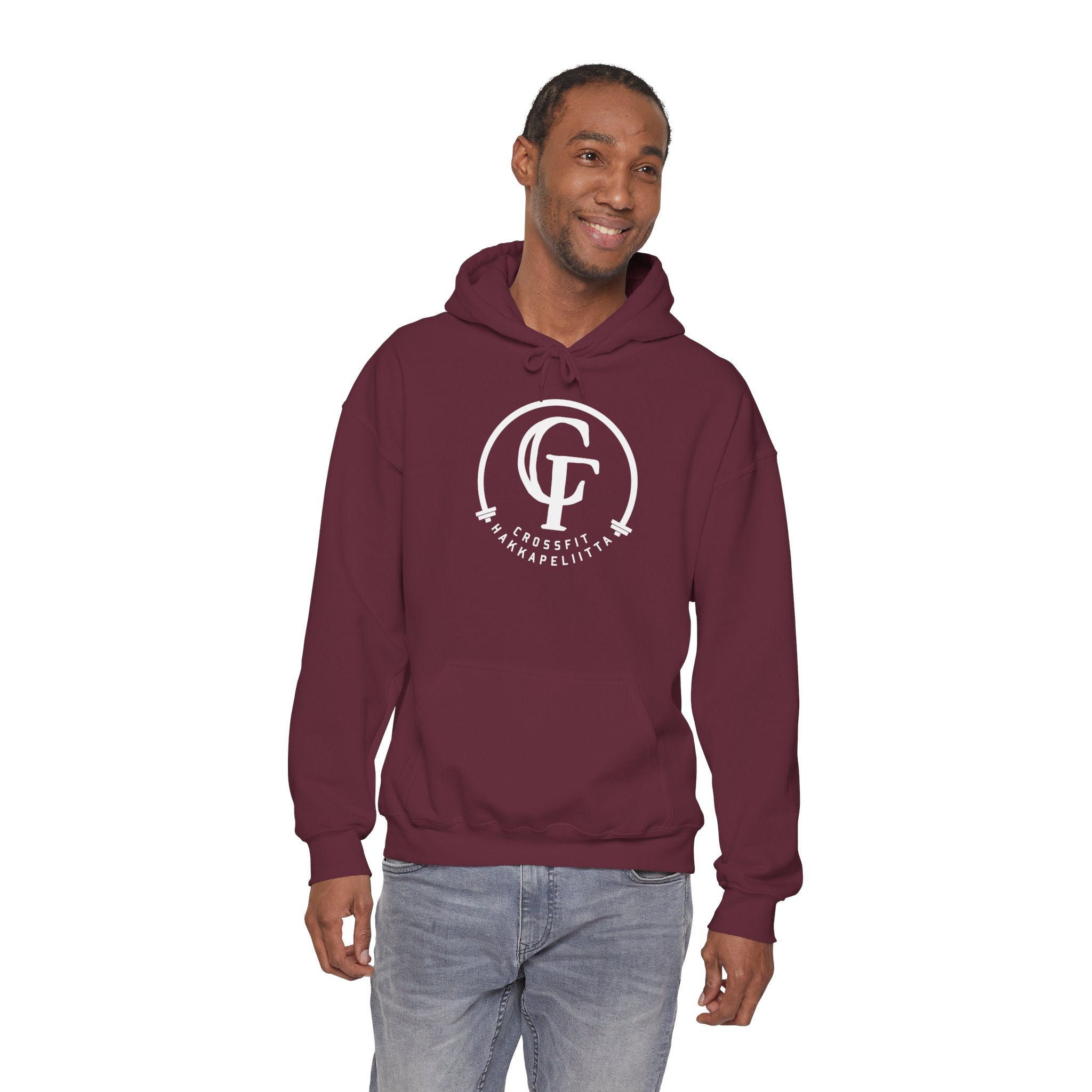 Classic Logo Unisex Heavy Blend Pull-Over Hoodie (12 colors, 5 sizes)