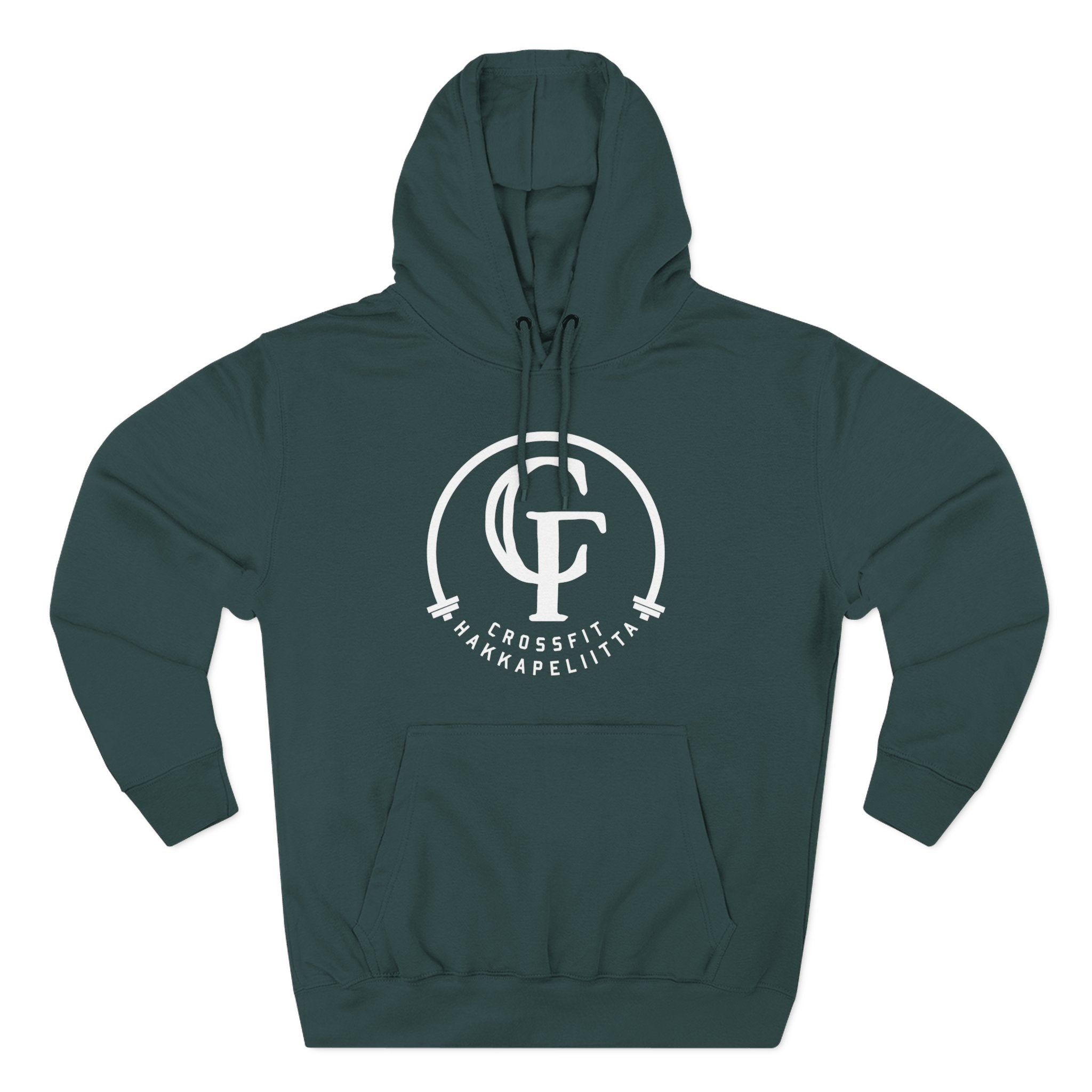 Classic Logo Three-Panel Fleece Hoodie (15 colors, 7 sizes)