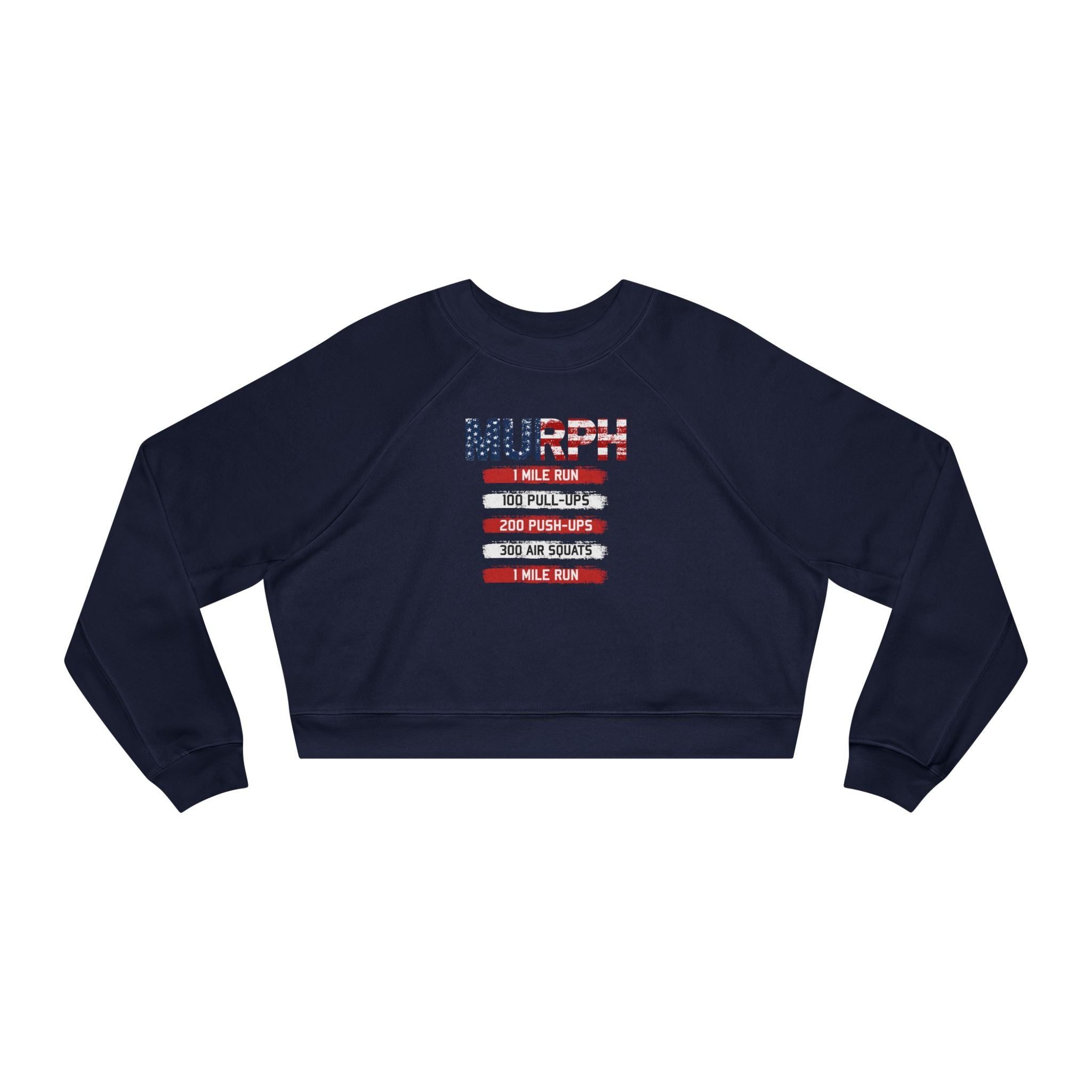 Murph Women's Bella + Canvas Cropped Sweatshirt (5 colors, 5 sizes)