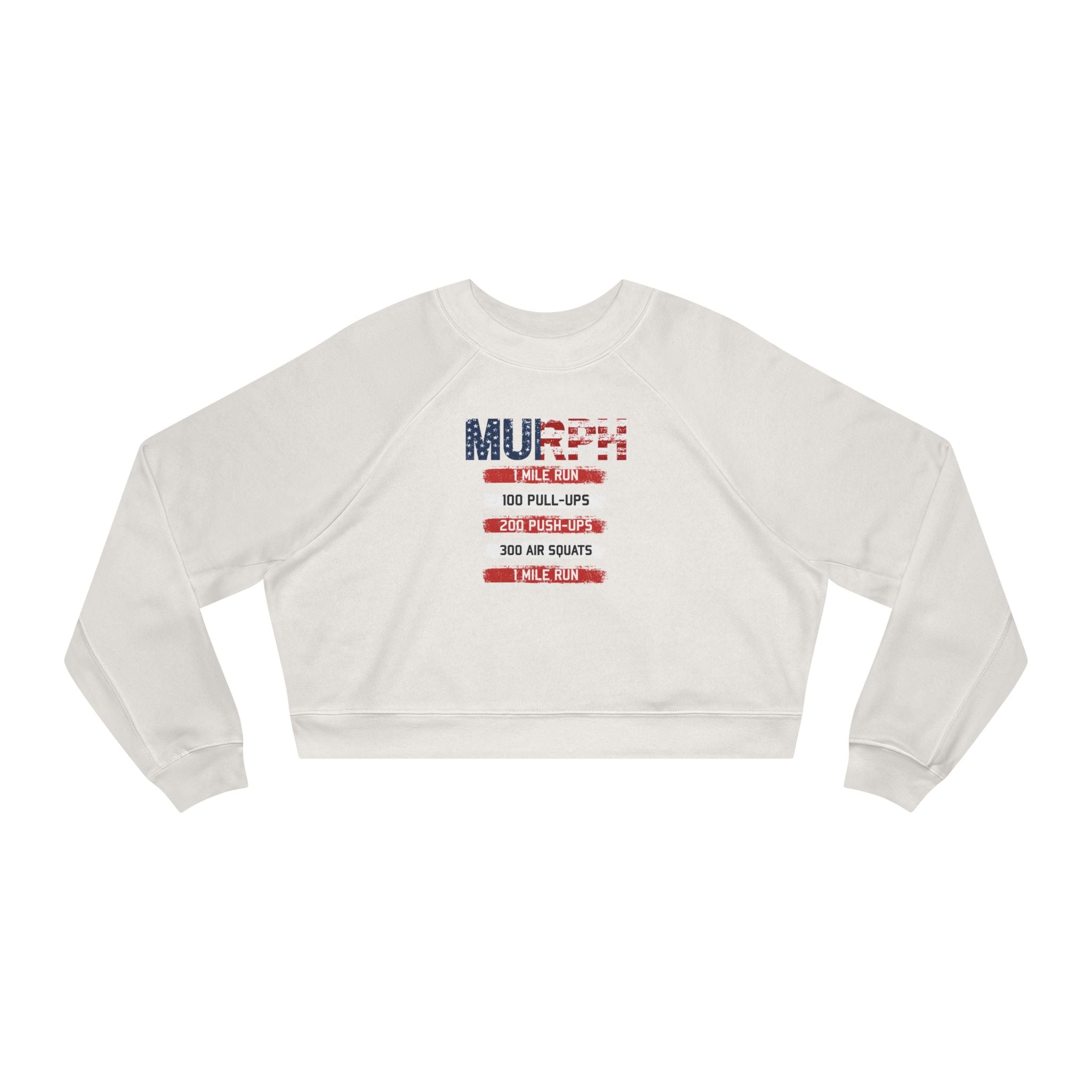 Murph Women's Bella + Canvas Cropped Sweatshirt (5 colors, 5 sizes)