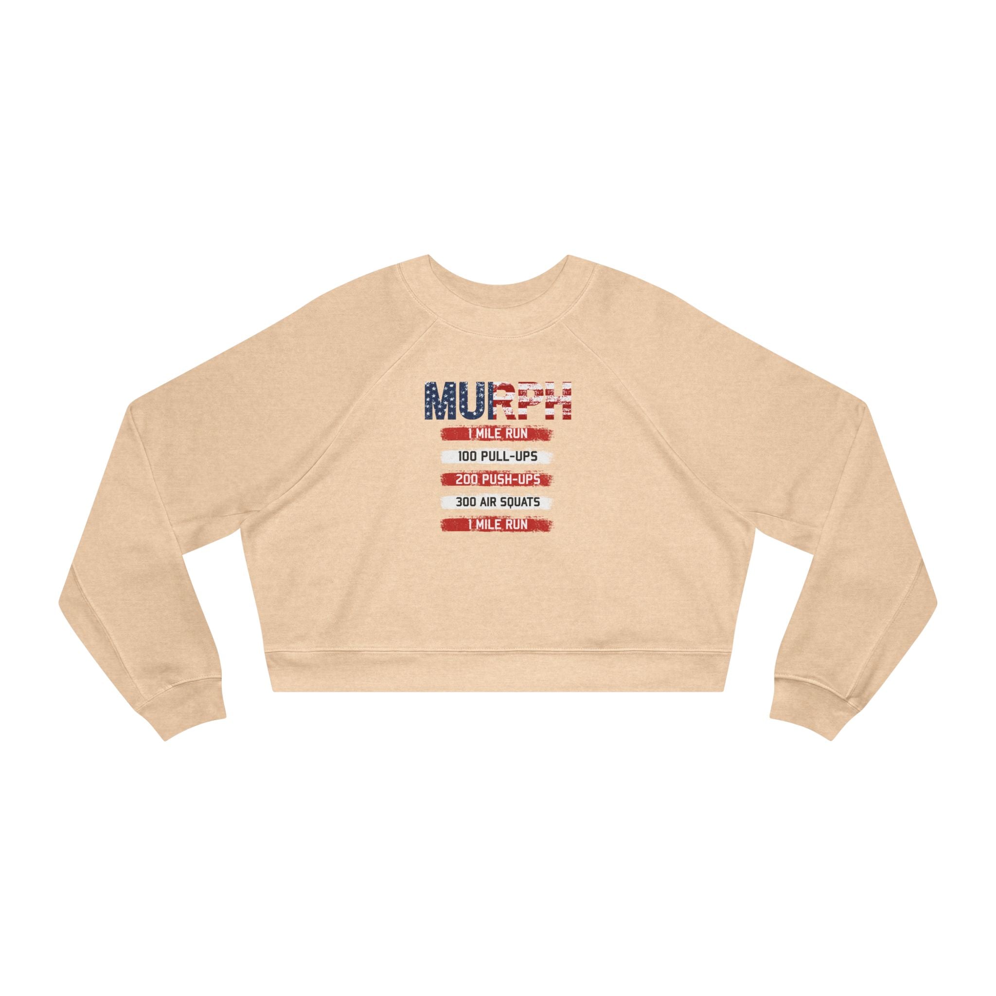 Murph Women's Bella + Canvas Cropped Sweatshirt (5 colors, 5 sizes)