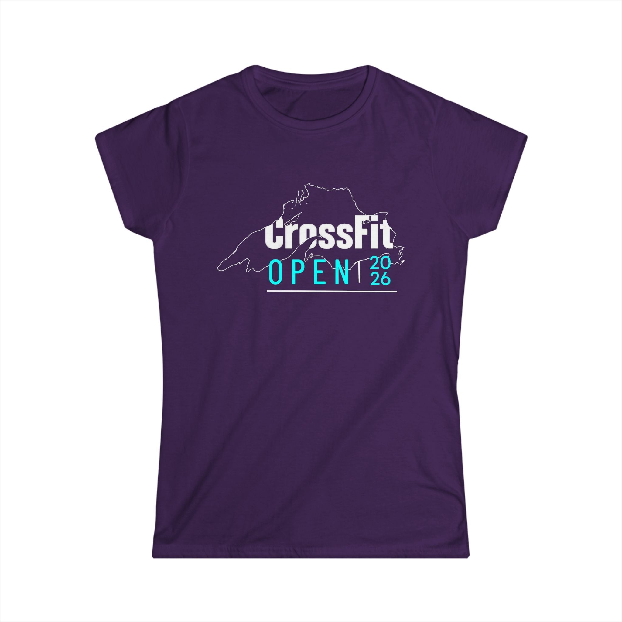 CrossFit Open Superior Logo Women's Softstyle Tee (8 colors, 5 sizes)