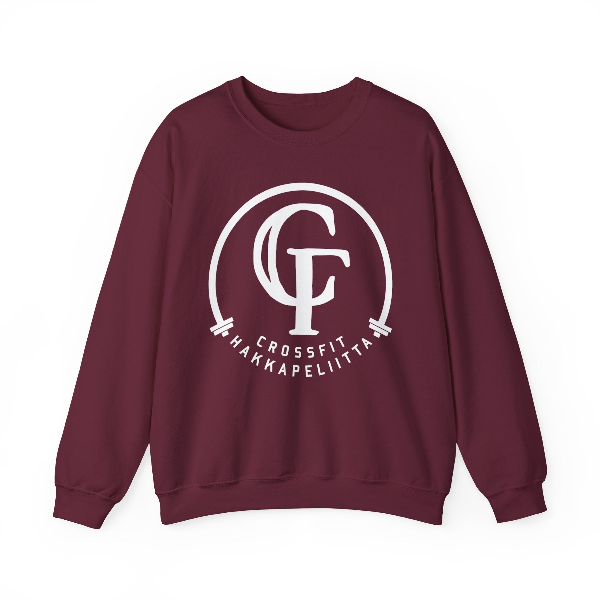 Classic Logo Unisex Pull-Over Crew Neck Heavy Blend Sweatshirt (10 colors, 5 sizes)