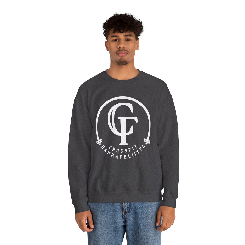 Classic Logo Unisex Pull-Over Crew Neck Heavy Blend Sweatshirt (10 colors, 5 sizes)