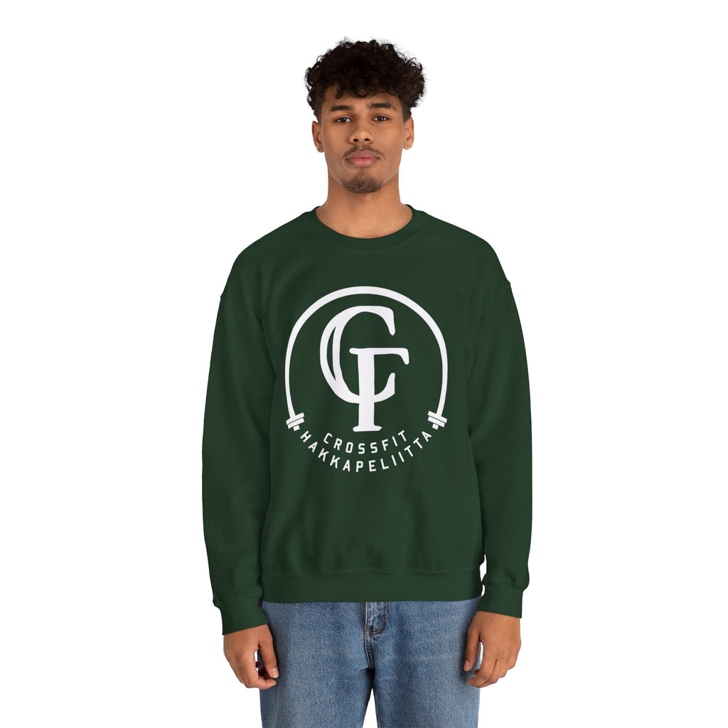 Classic Logo Unisex Pull-Over Crew Neck Heavy Blend Sweatshirt (10 colors, 5 sizes)