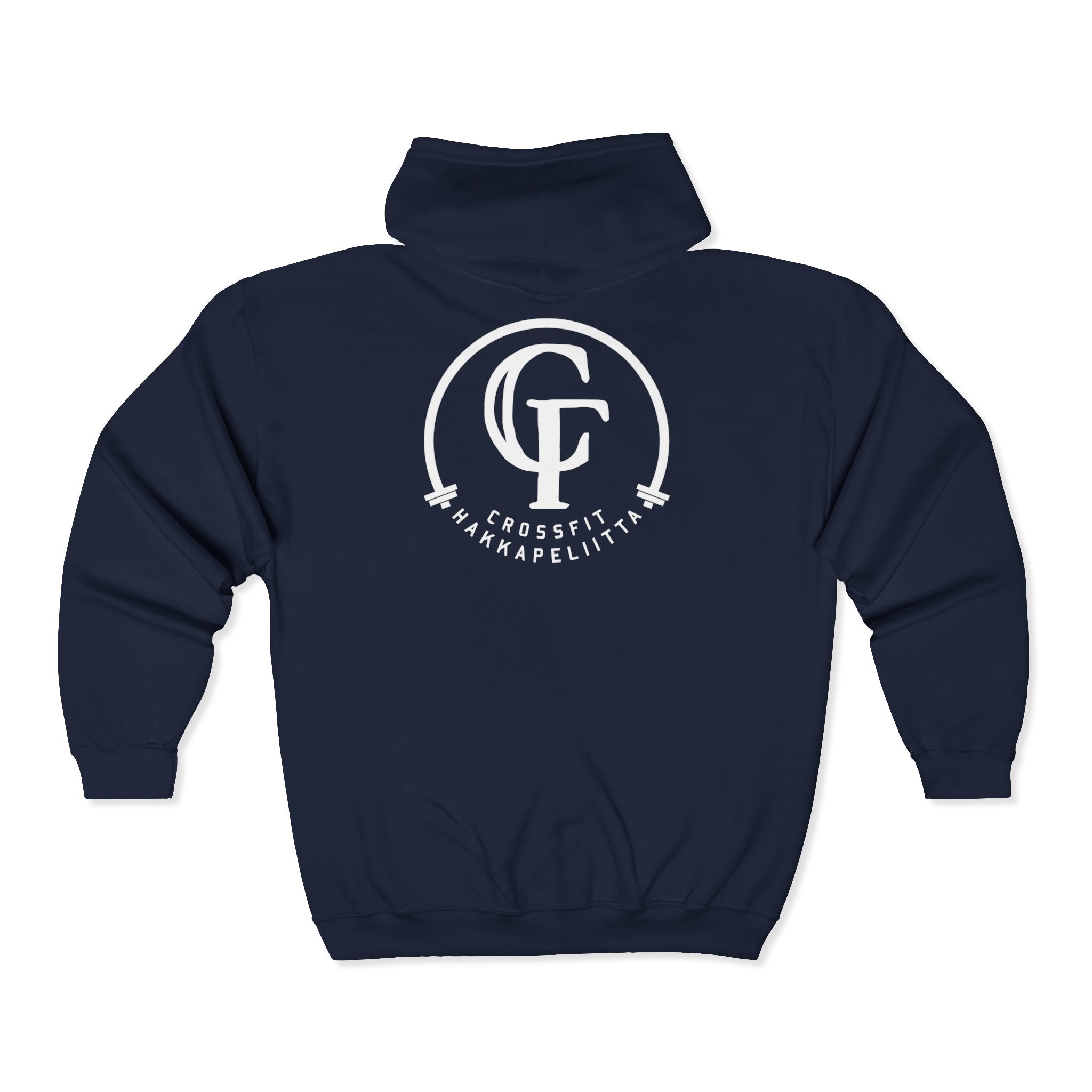 Classic Logo Stylish Unisex Zip-Up Hoodie (4 colors, 5 sizes)