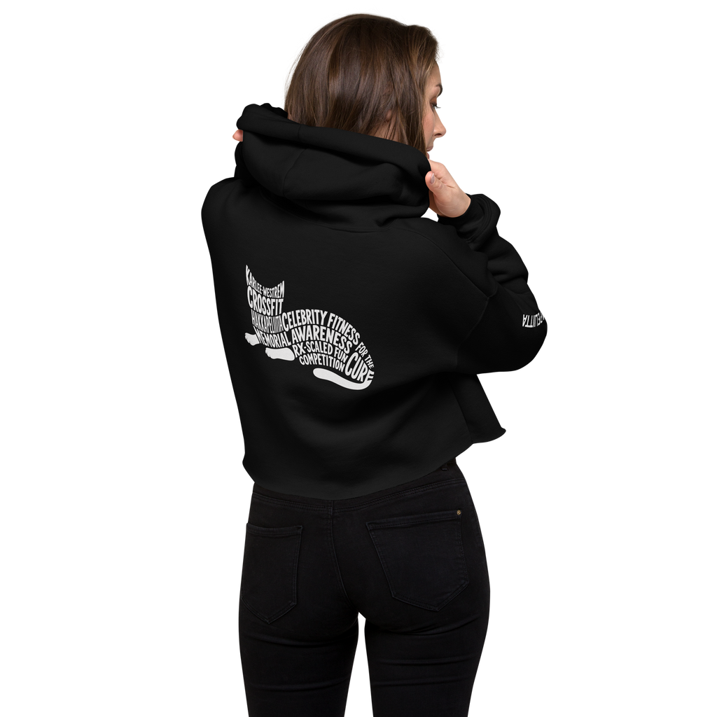 Sprinkles Bella + Canvas Crop Hoodie