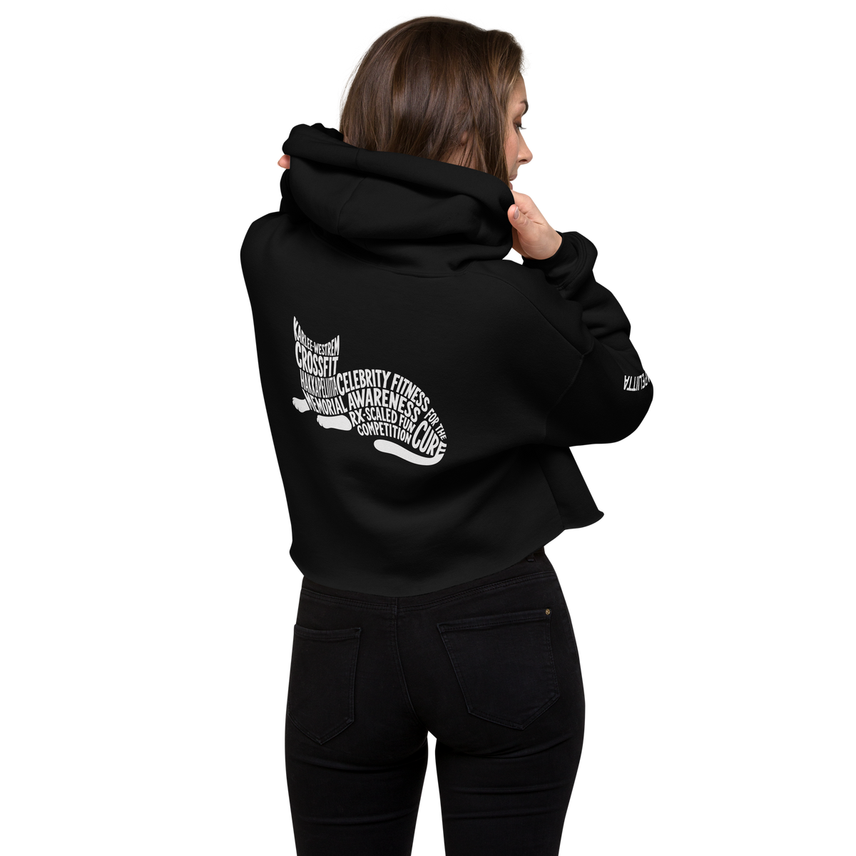 Sprinkles Bella + Canvas Crop Hoodie