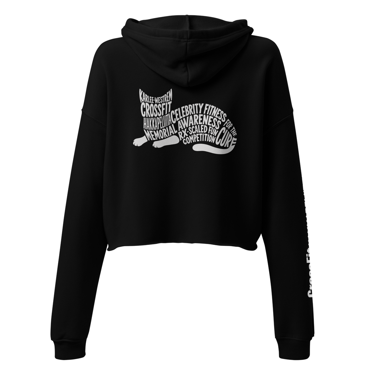 Sprinkles Bella + Canvas Crop Hoodie