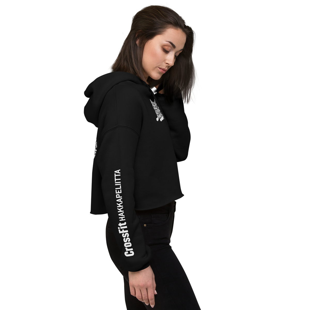 Sprinkles Bella + Canvas Crop Hoodie