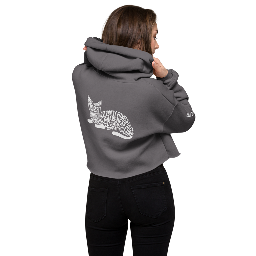 Sprinkles Bella + Canvas Crop Hoodie