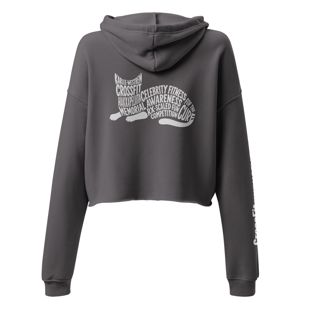 Sprinkles Bella + Canvas Crop Hoodie
